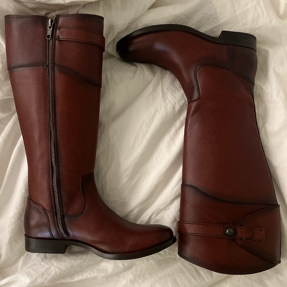 Frye Brown Leather Boots